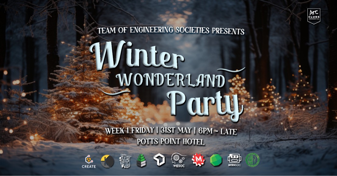 Winter Wonderland Party banner