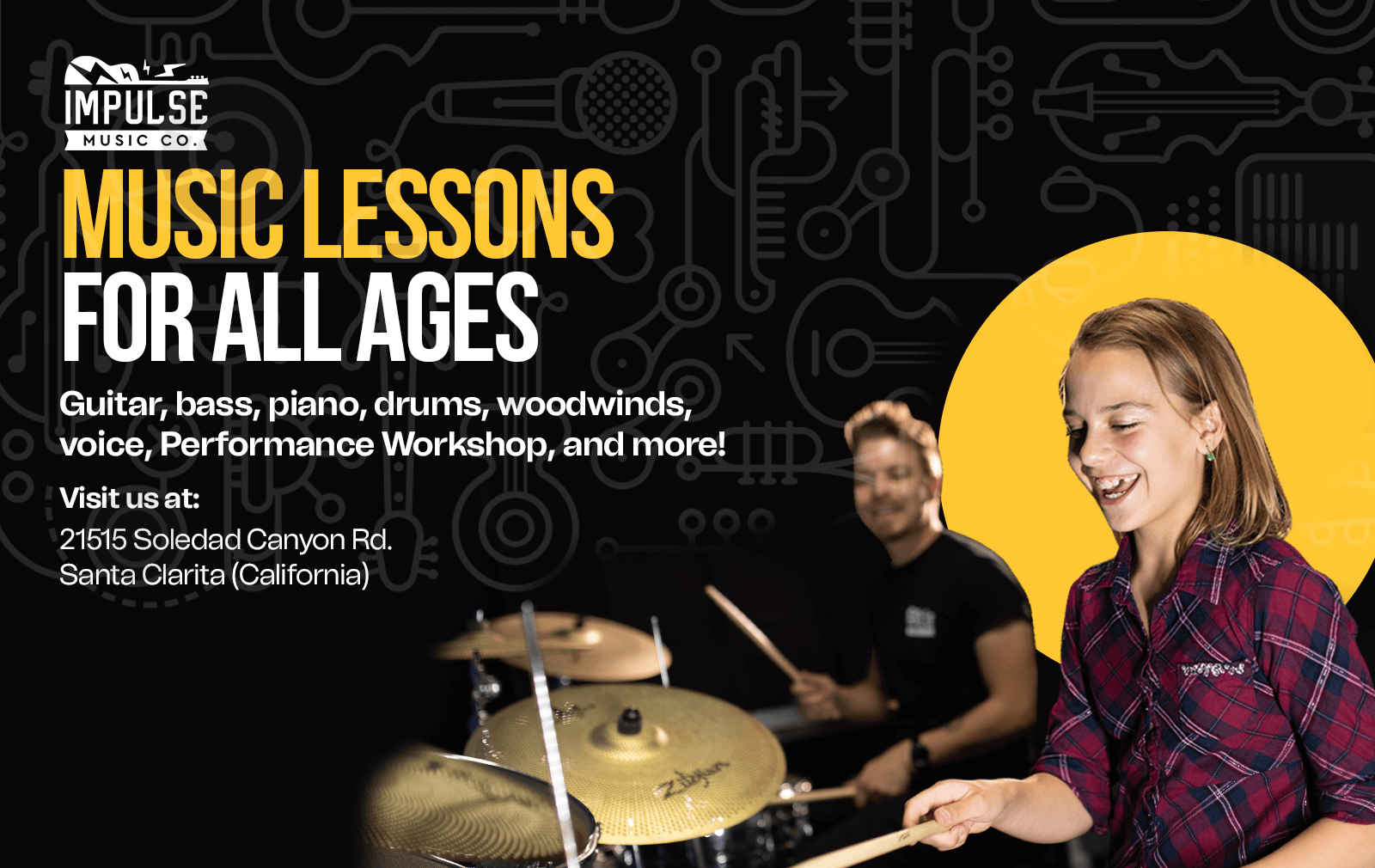 Impulse Music Co. Music Lessons For All Ages