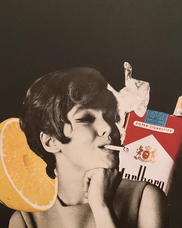 Collage>Orange Cigarettes