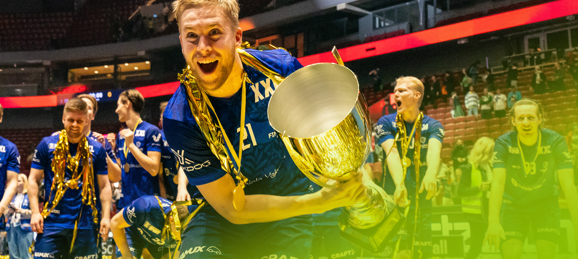 Salibandyn pokaalikiertue välibanneri