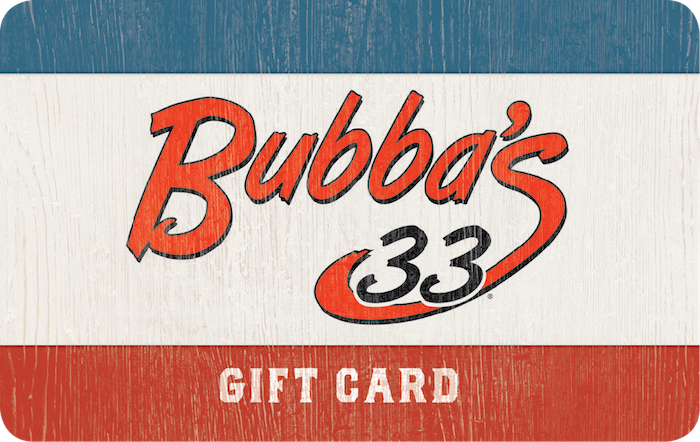 GIFT CARD - Bubba's 33 eGift