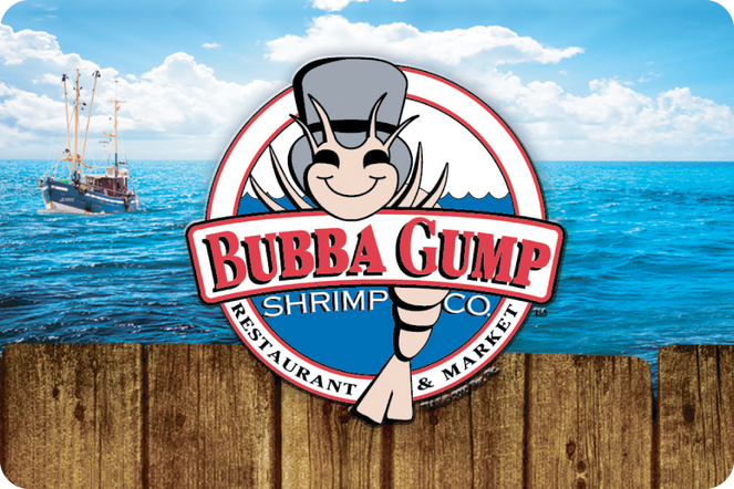 GIFT CARD - Bubba Gump Shrimp Co. eGift