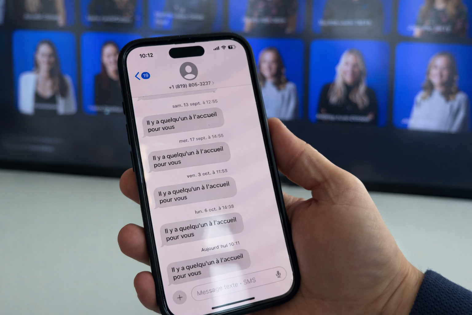 Notification instantanée dès l’arrivée
