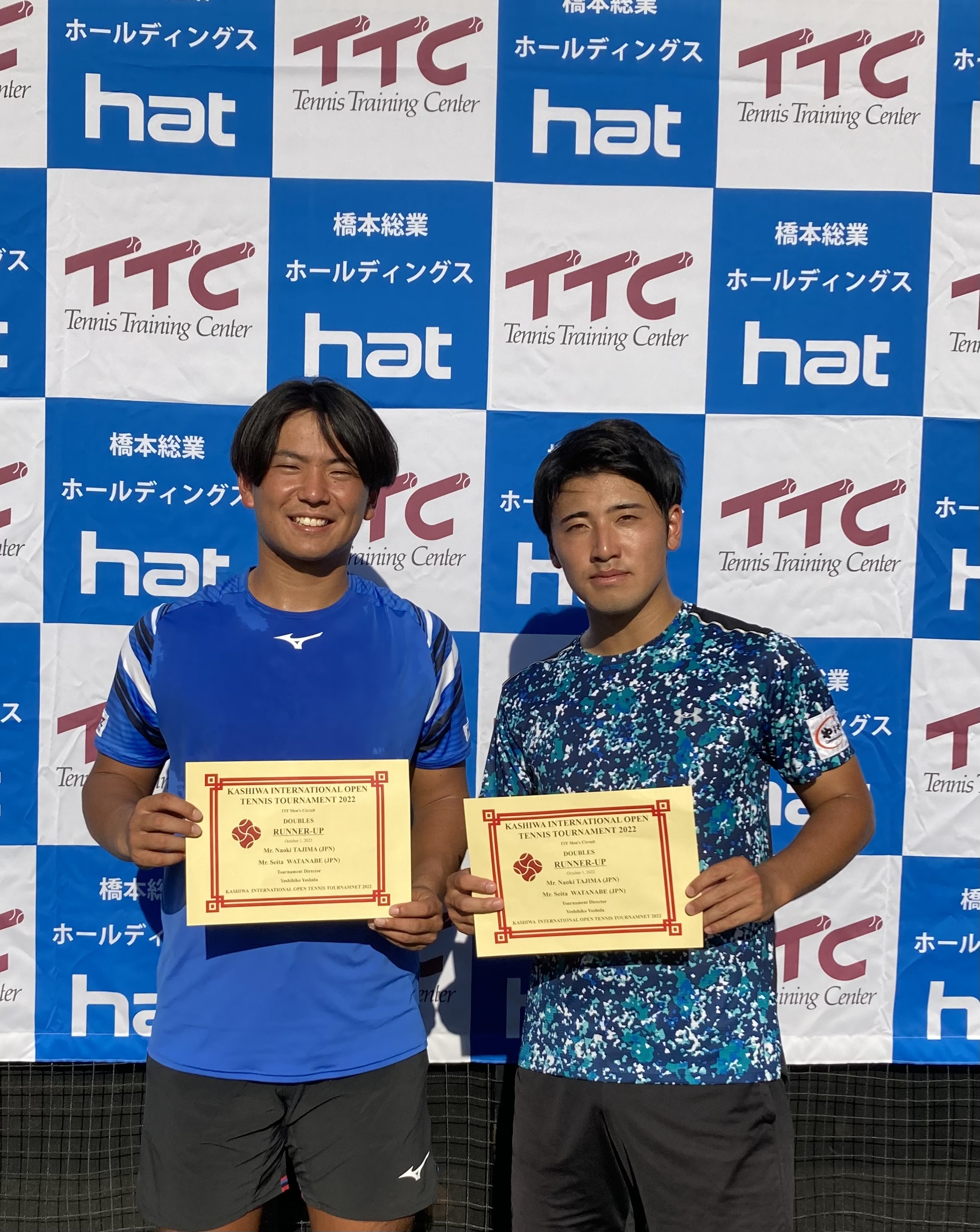 ITF M25 Kashiwa  ダブルス準優勝!!