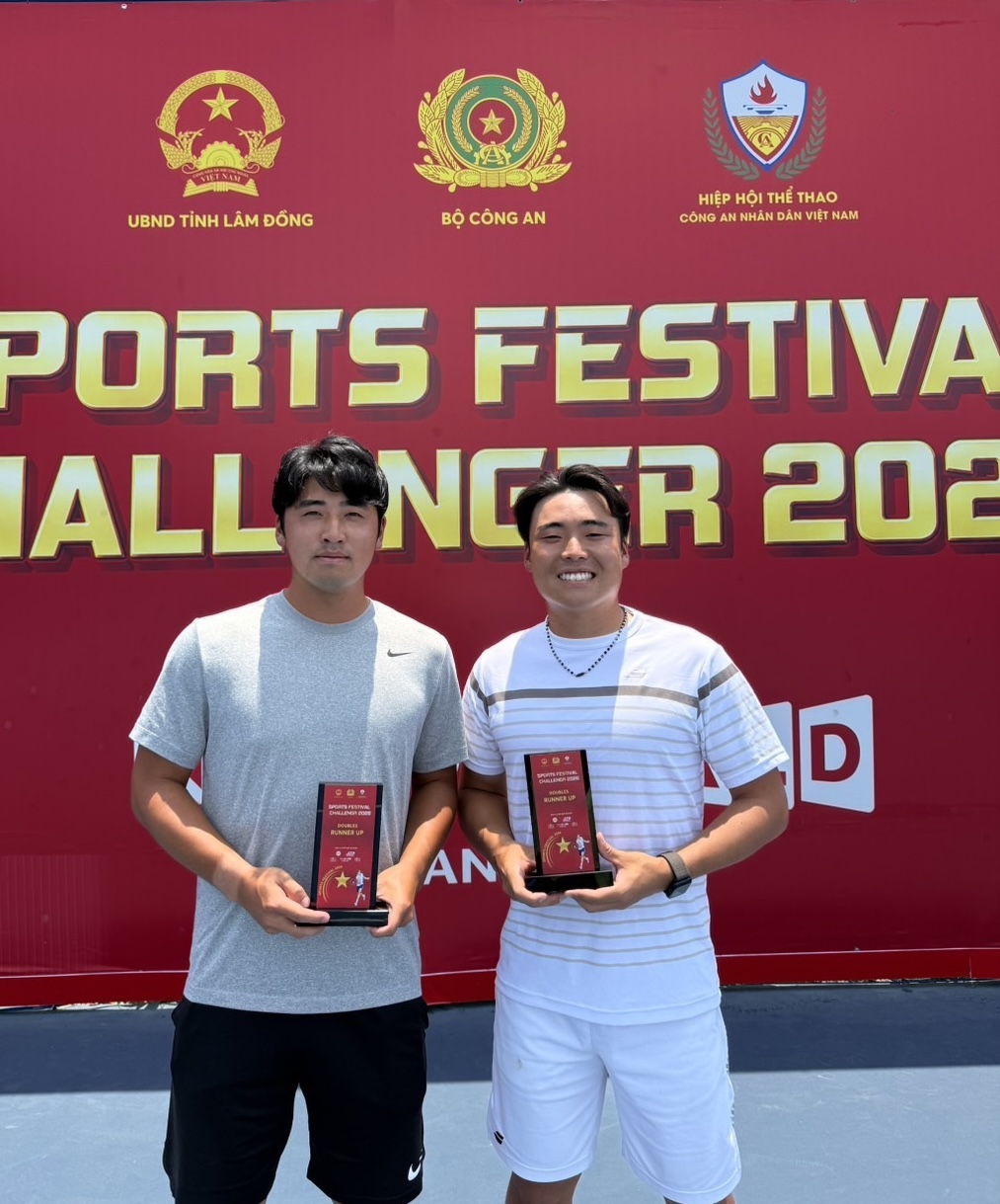 ATP チャレンジャー　ダブルス(ベトナム)で準優勝！