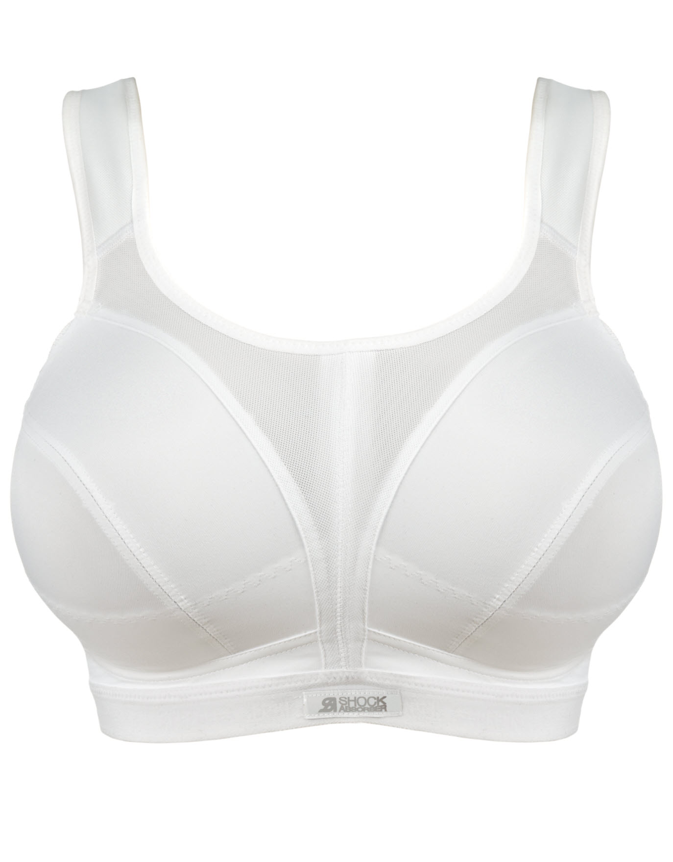 White shock sale absorber bra