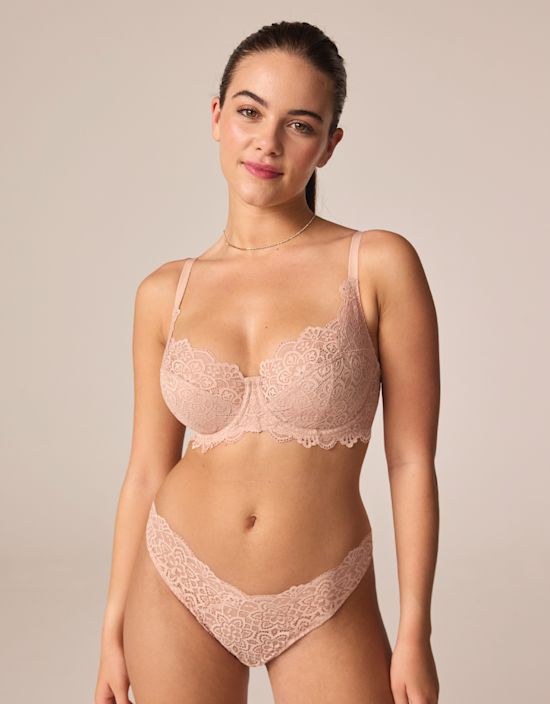 Millie Bra by Bravissimo | Blush Pink | Balconette Bra