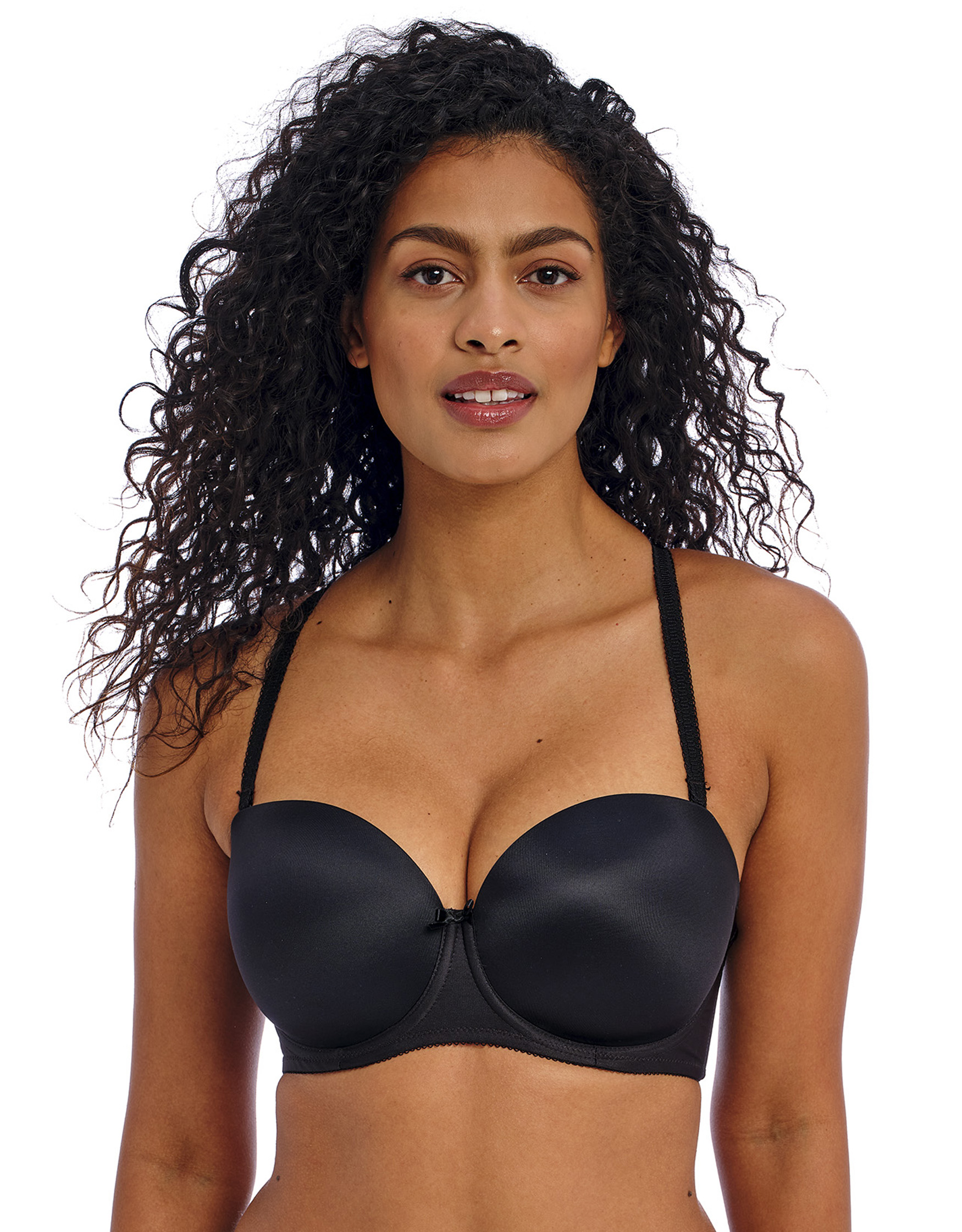 Deco Strapless Bra by Freya Black Strapless Bra Bravissimo