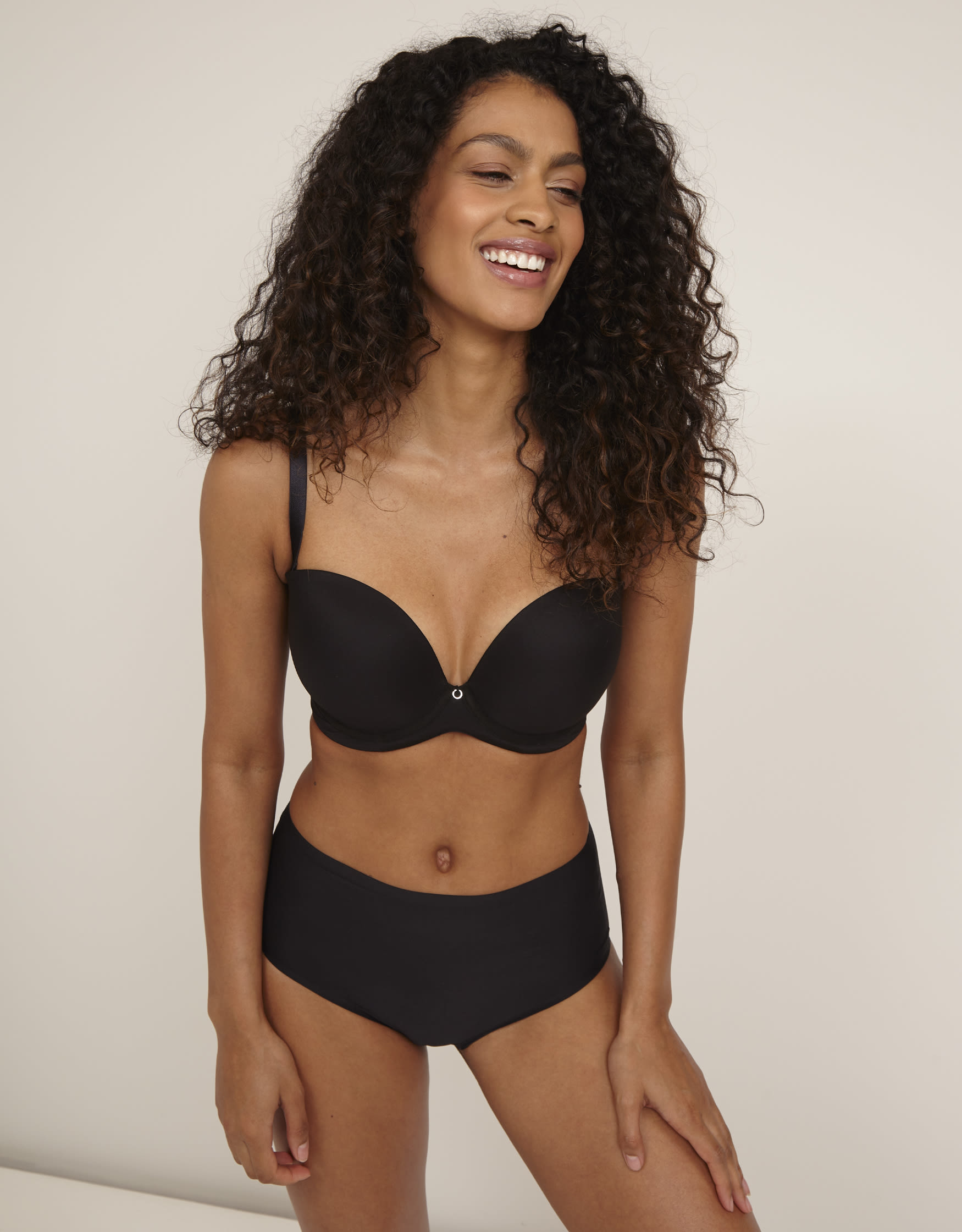 Cleo Lexi Molded Cup Bra in Black FINAL SALE NORMALLY $56 - Busted Bra Shop