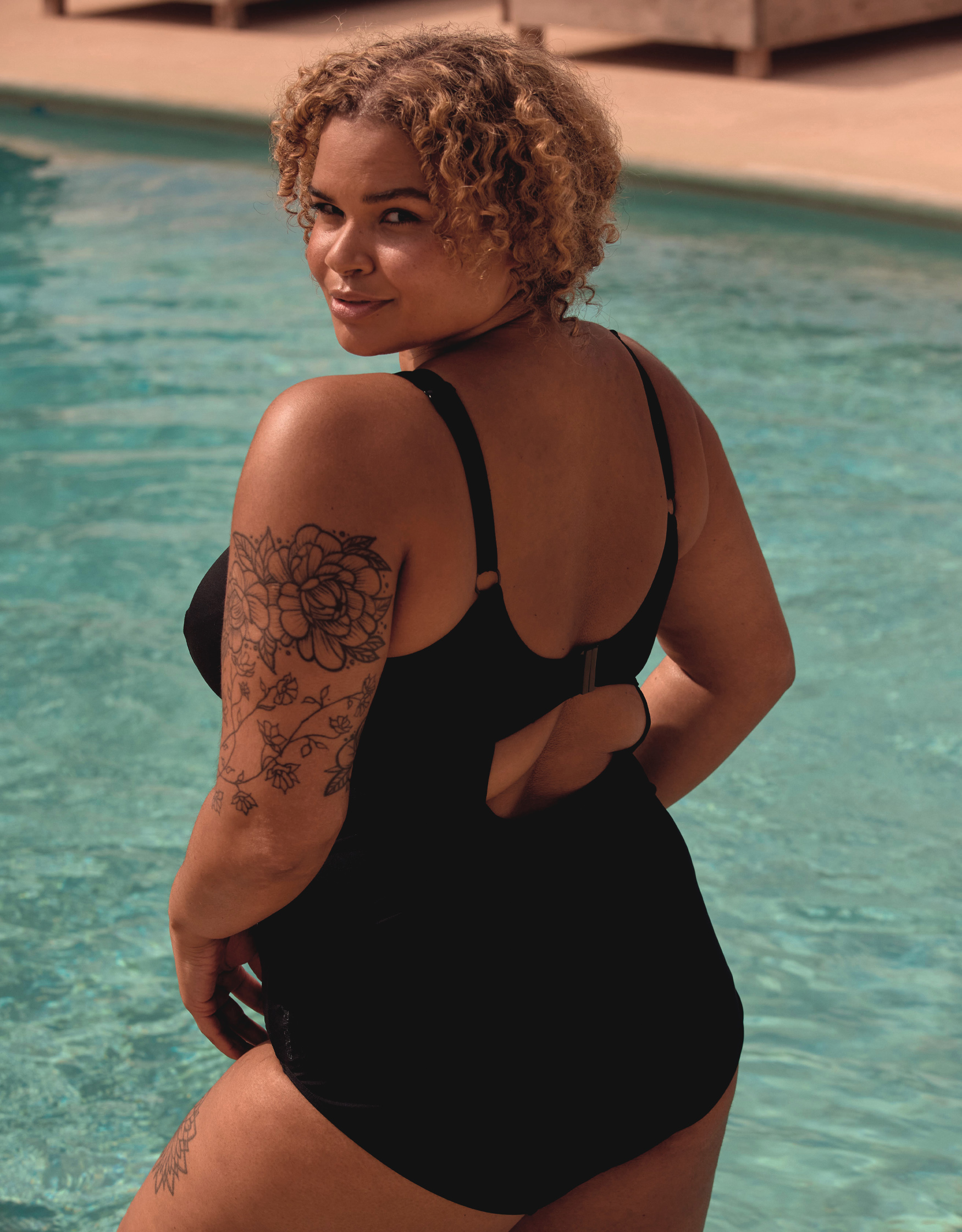 Plus size black clearance swimsuits