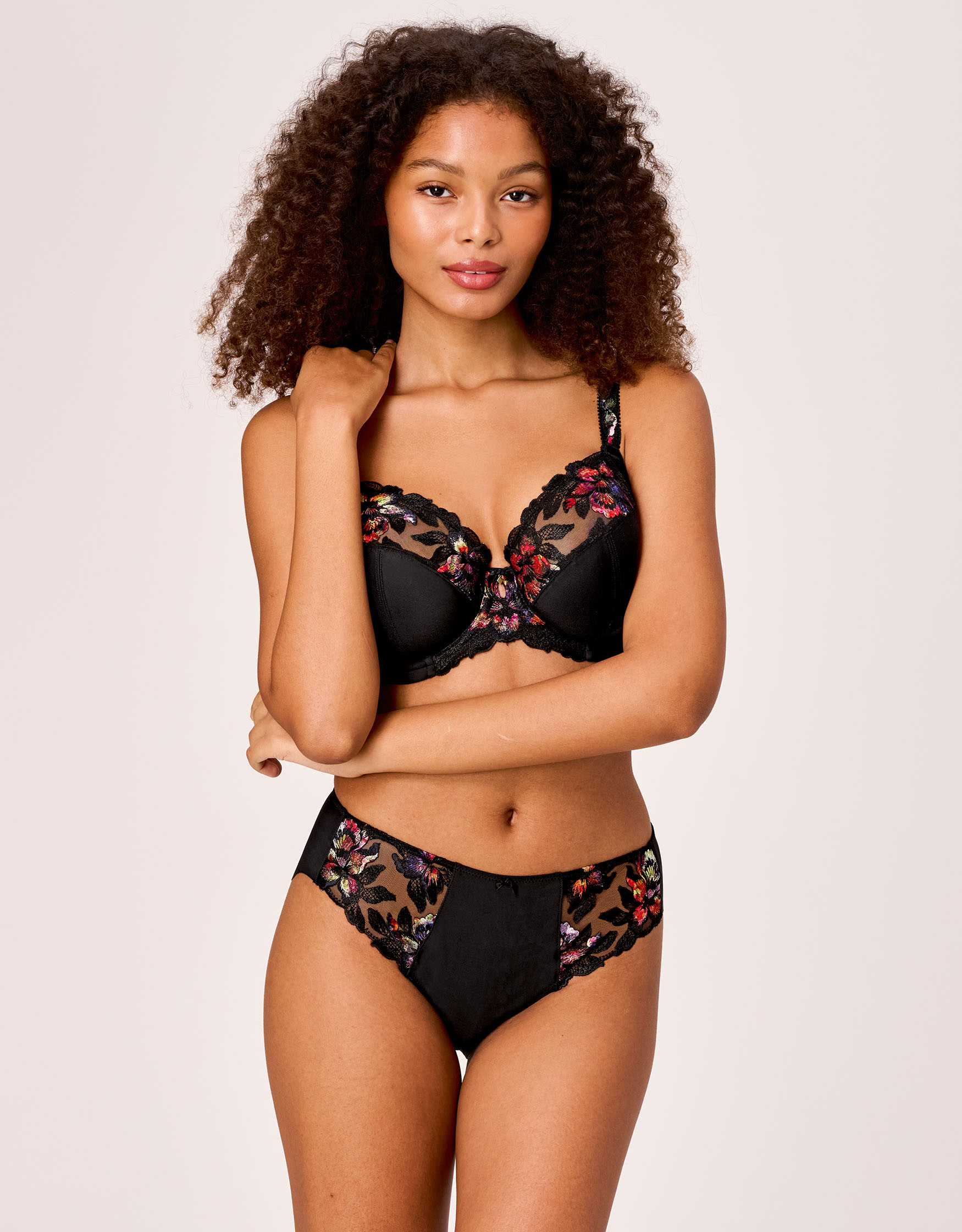 Lucia Bra by Fantasie | Blue Floral | Full Cup Bra | Bravissimo US