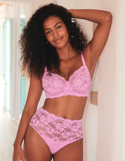 Pink floral bras - 8 products