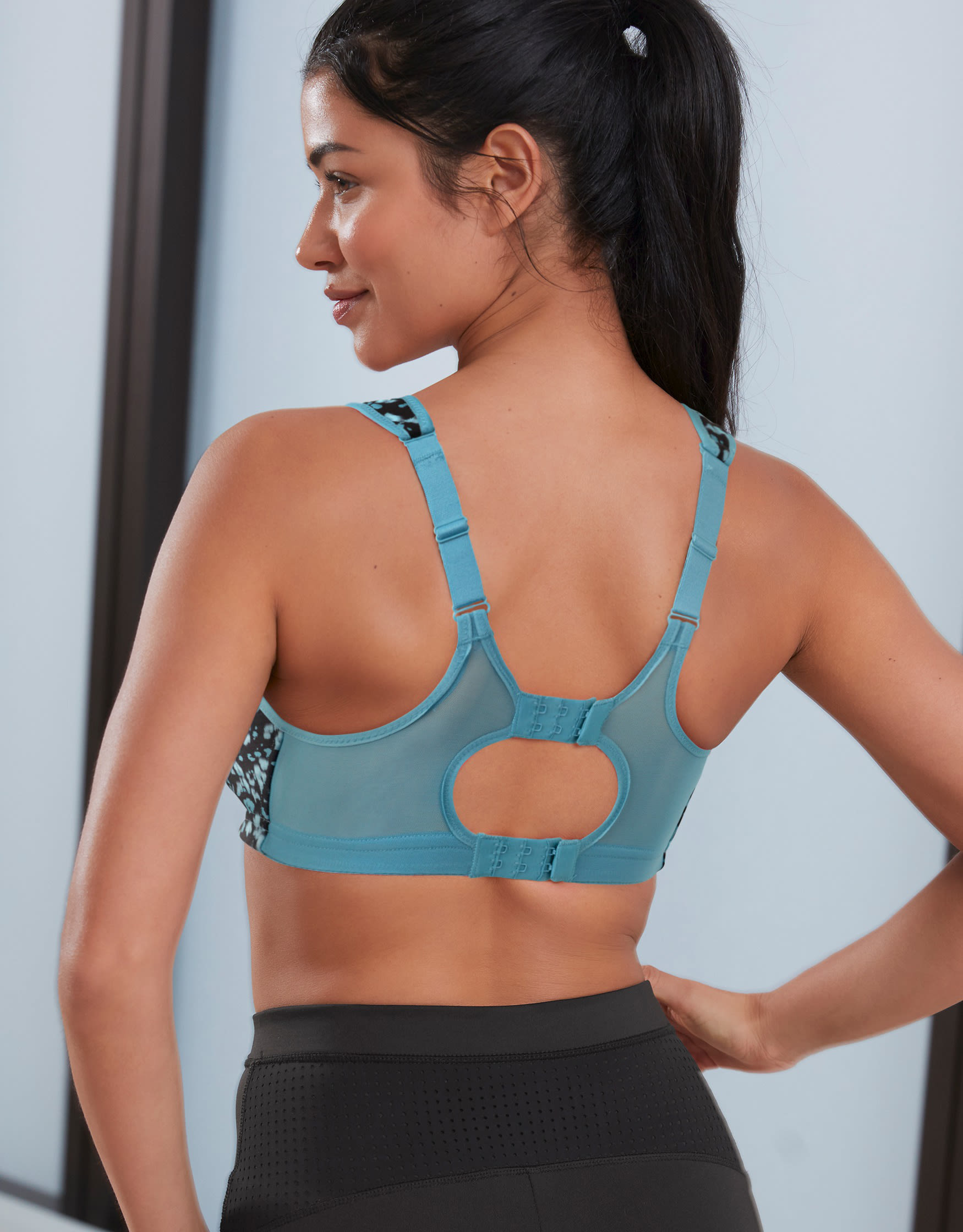 High Impact Shock Absorber Sports Bra with adjustable straps– Curvypower