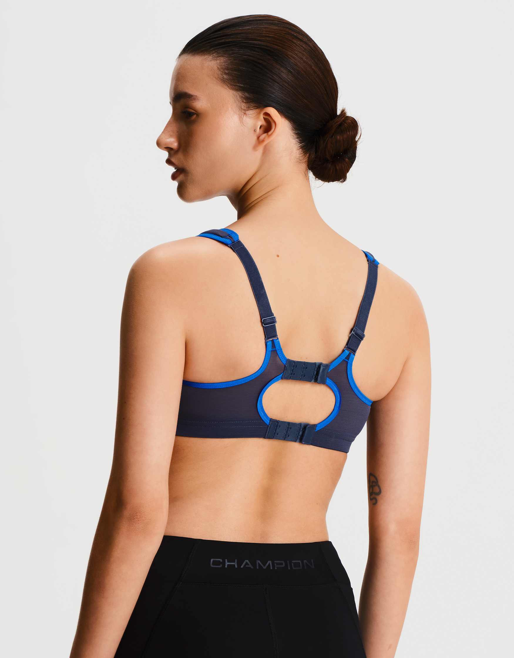 Active Multi Sports Bra by Shock Absorber Grey Non Wired