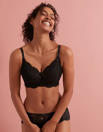 Marks & Spencer 32d Almond-mix Full Cup Longline Underwired Non-padded Bra  for sale online