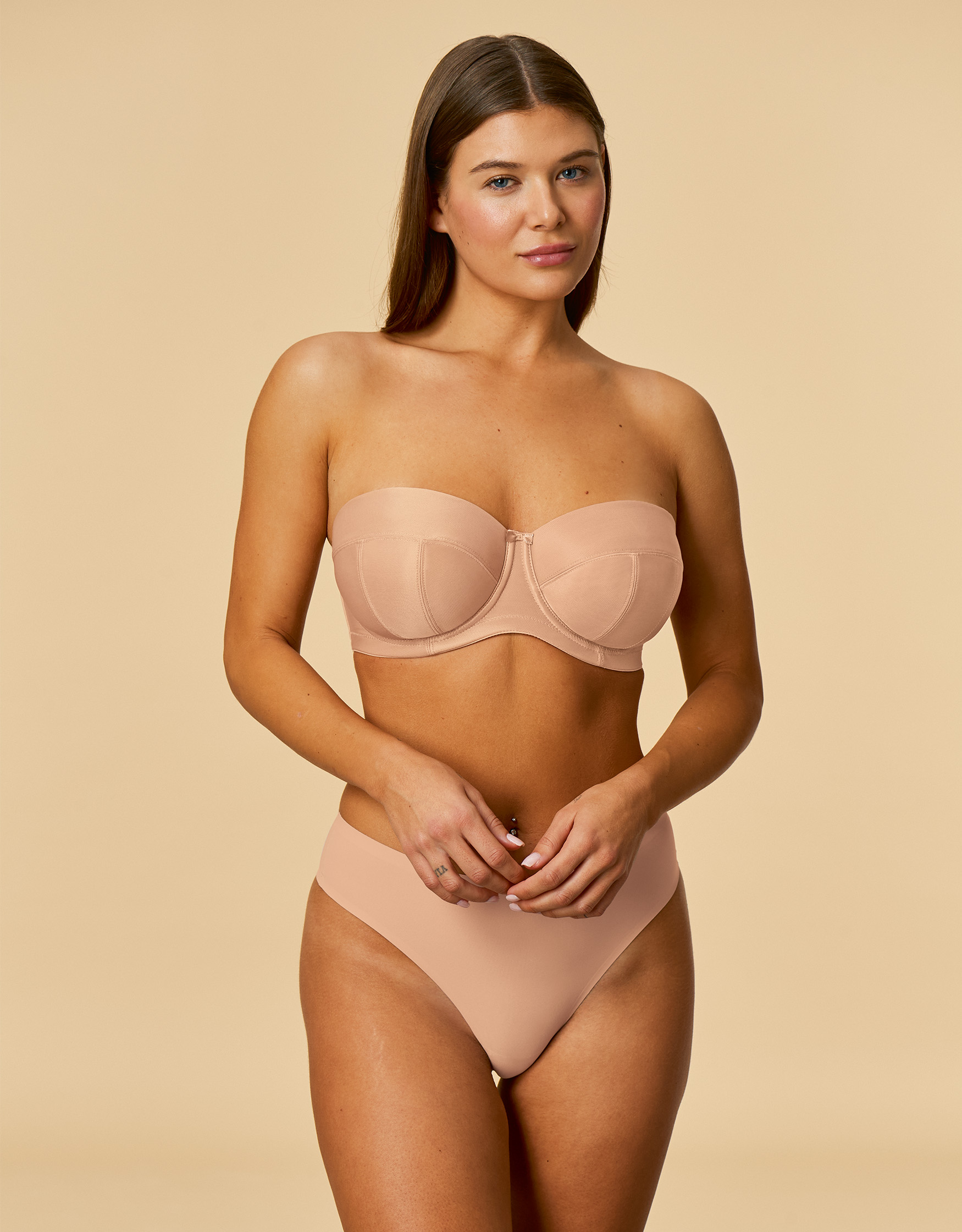 Alice Strapless Bra by Panache Beige Strapless Bra Bravissimo
