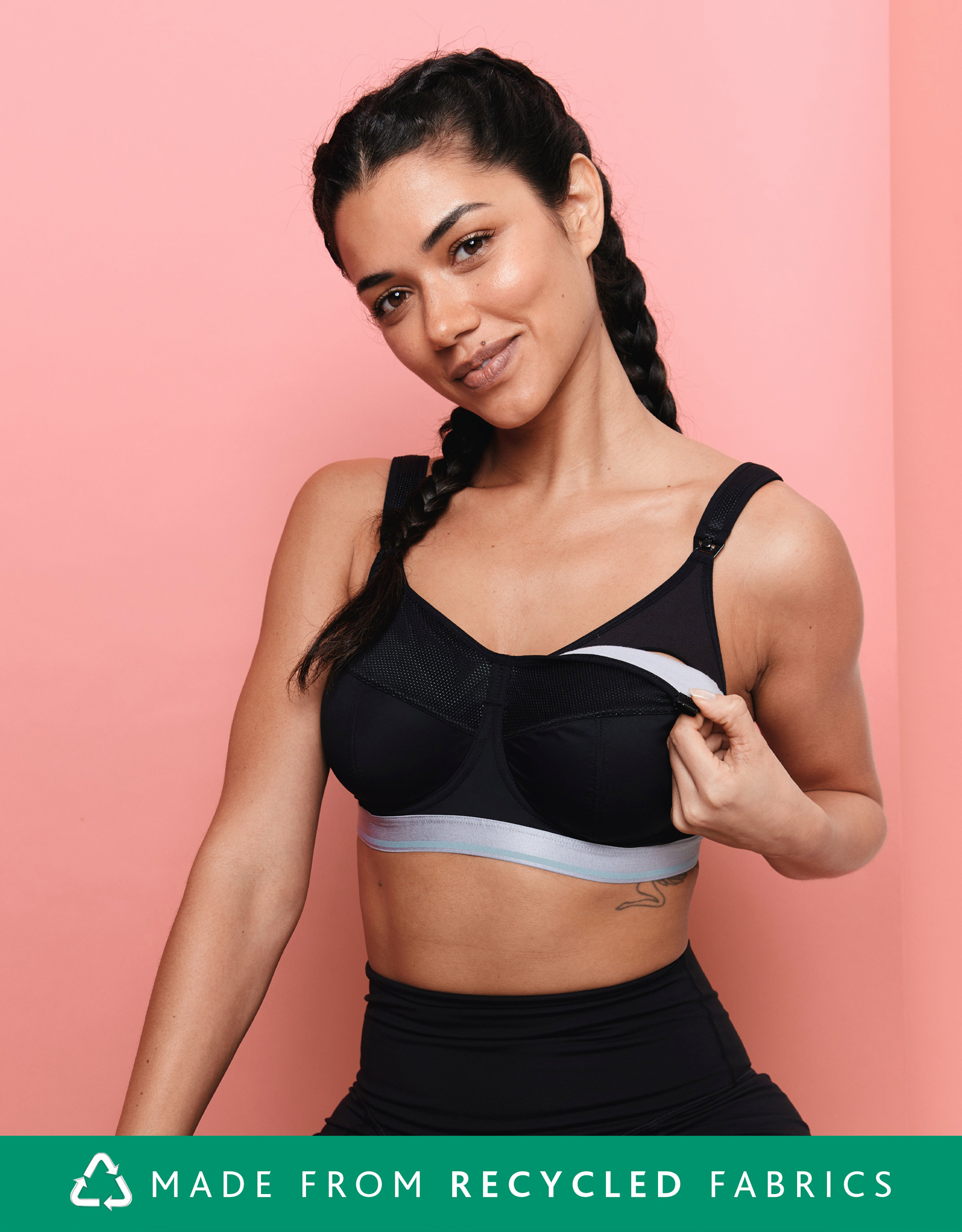 Breastfeeding on sale sports bra