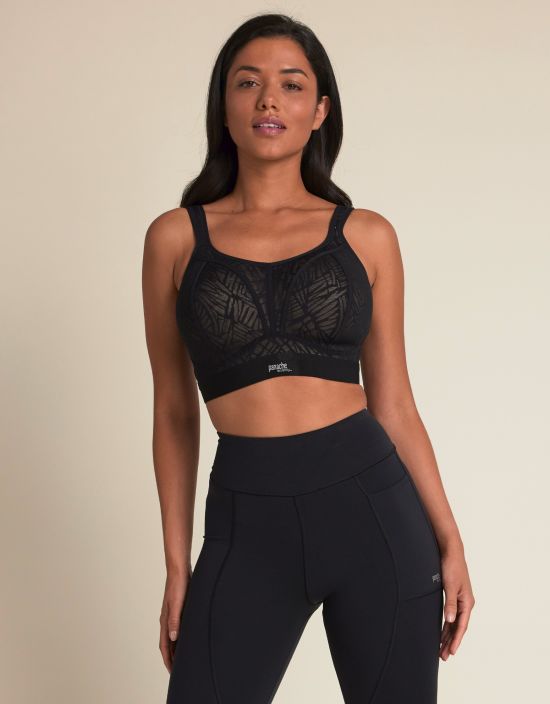Maximum Support Sports Bra Large Size Adjustable Lace Underwear