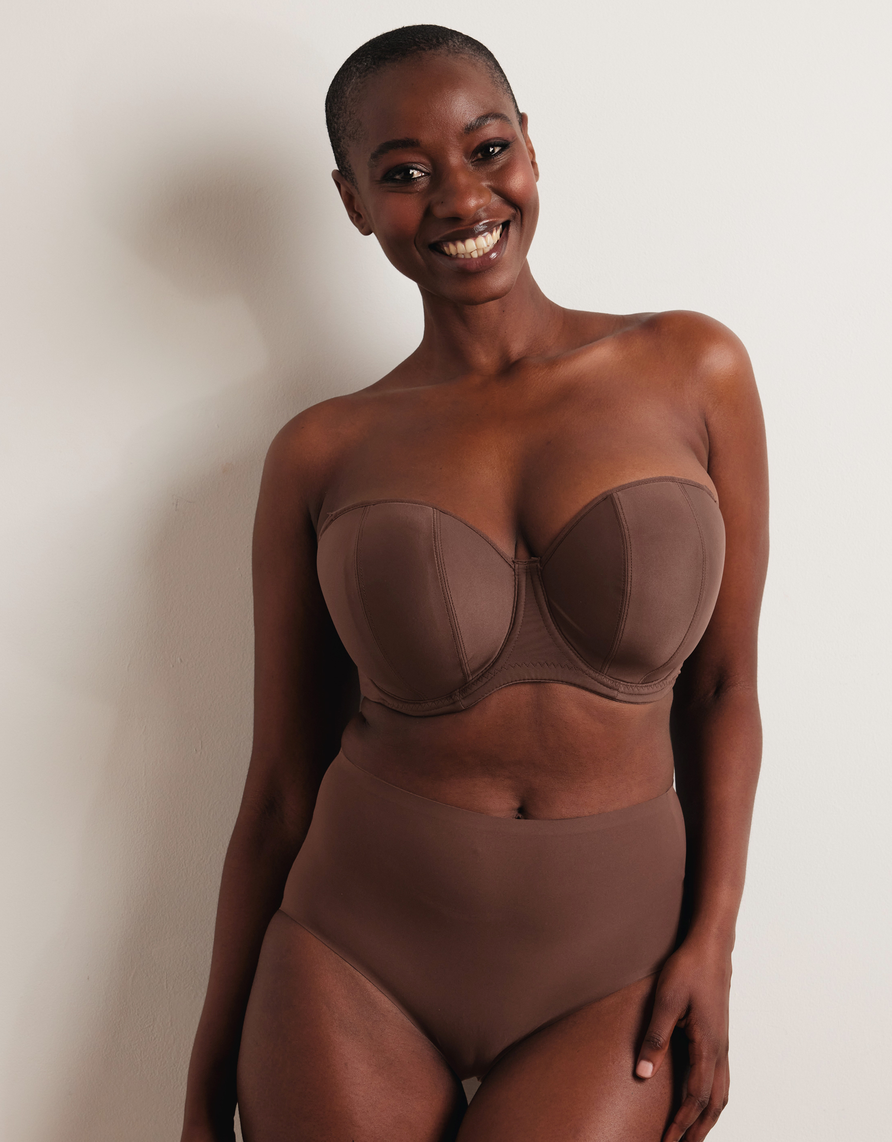 Brown Bra Supportive D Lingerie Bravissimo UK