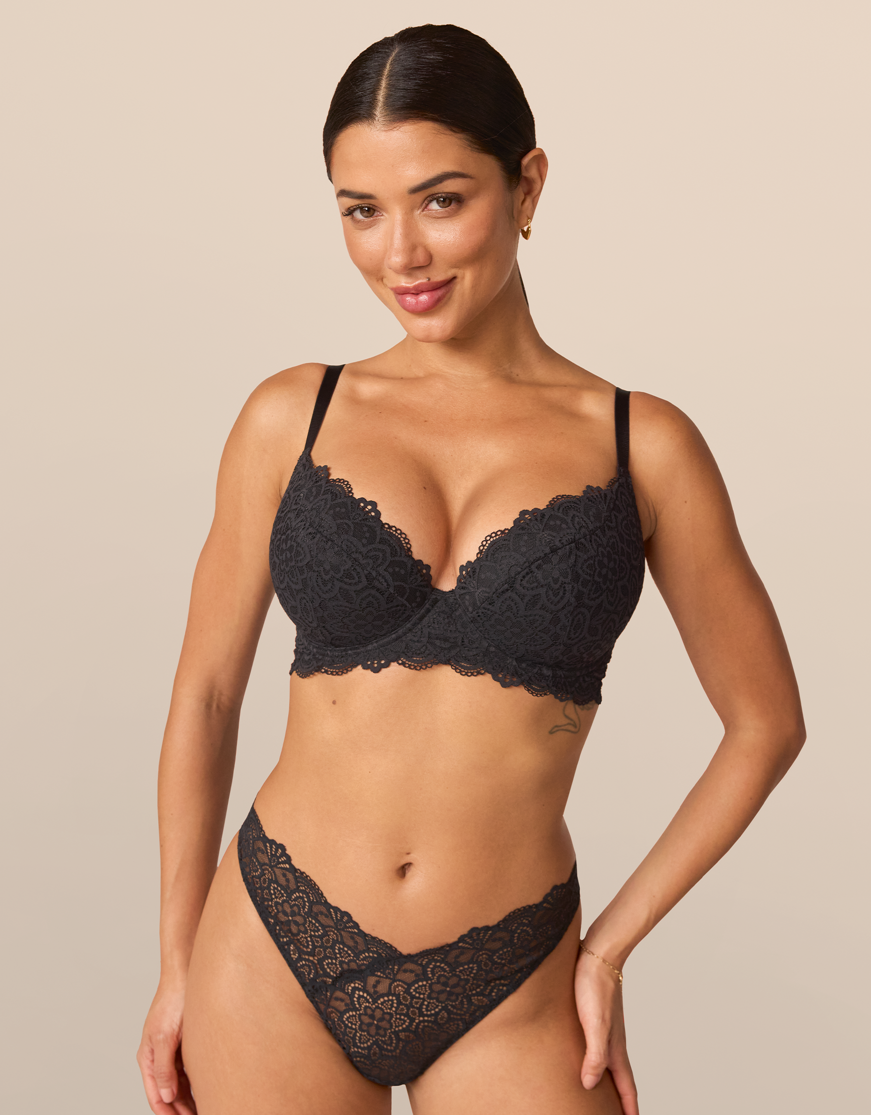 Nellie Bra Underwire Plunge Bra Bravissimo UK - Main Image