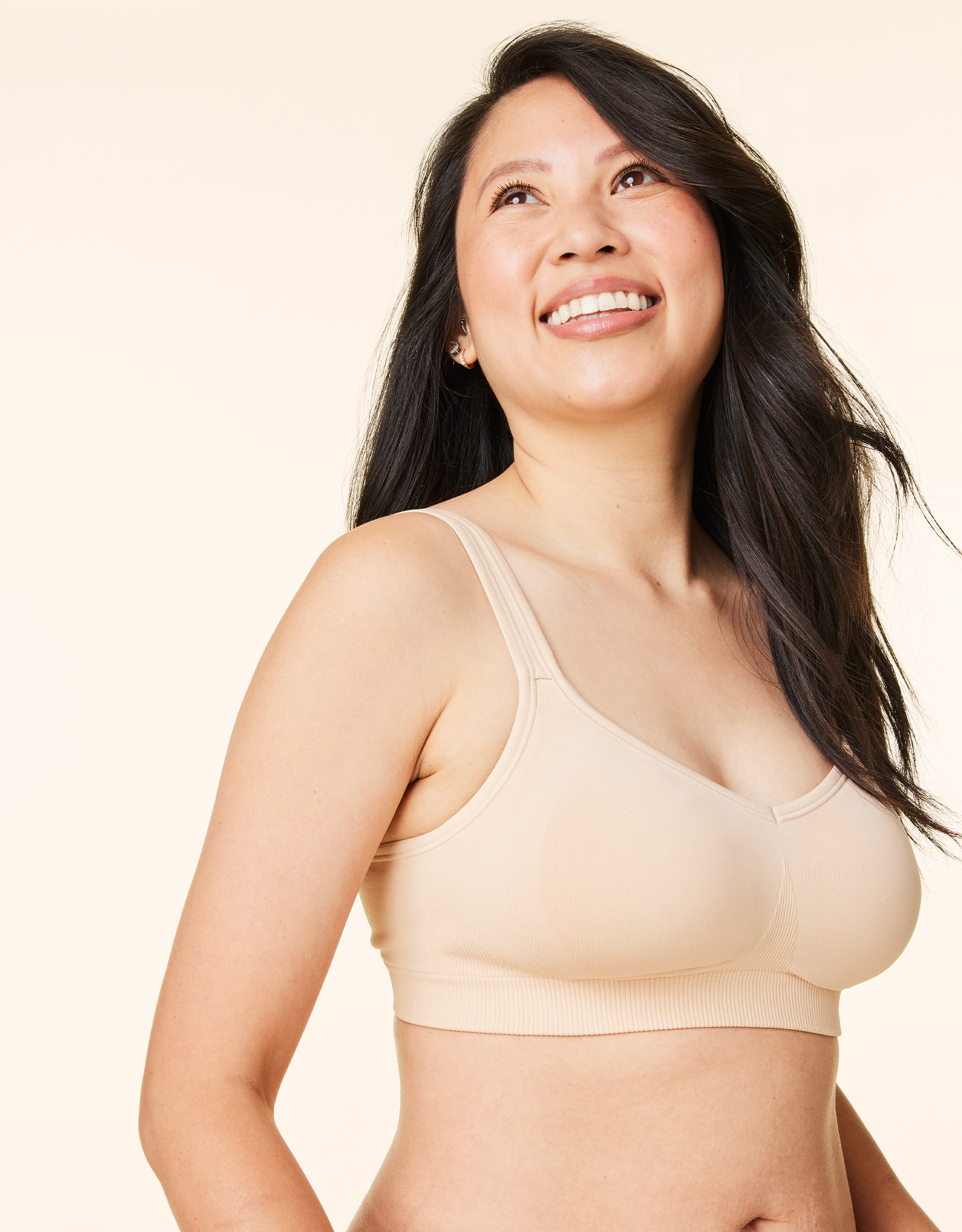 Sculpt Seamless Non Wired Bra by Bravado Beige Non Wired Bra