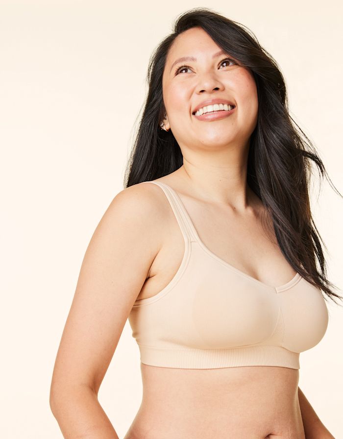 Sculpt Seamless Non Wired Bra by Bravado Beige Non Wired Bra