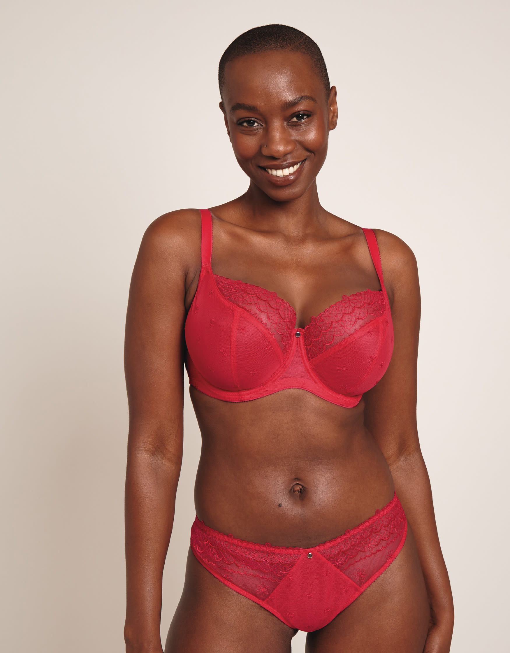 Cleo Lily Balconnet Bra in Swan Print FINAL SALE (50% Off) - Busted Bra Shop
