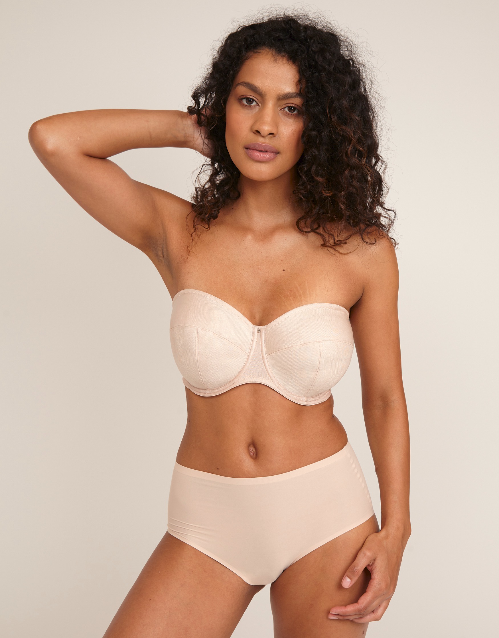 Non padded store strapless bra