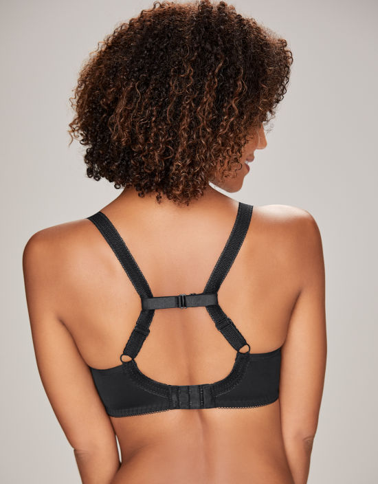 Convert most convertible bras to be low back with the Low Back Bra Extender