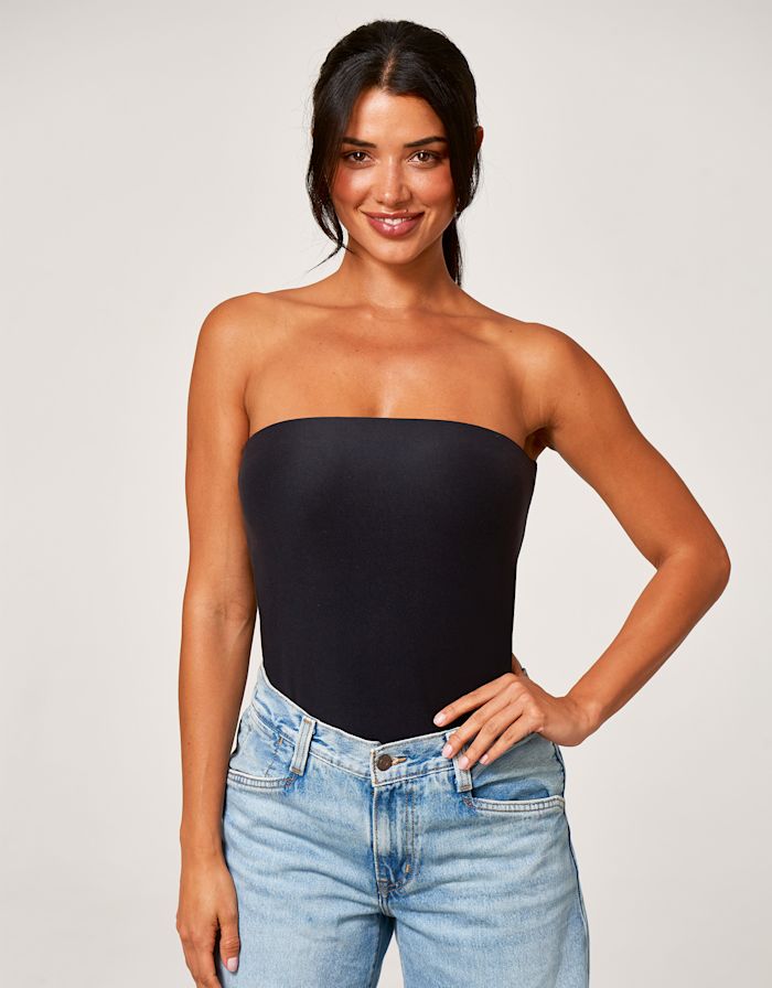 Bandeau Vest Top with Built in Bra Bravissimo UK