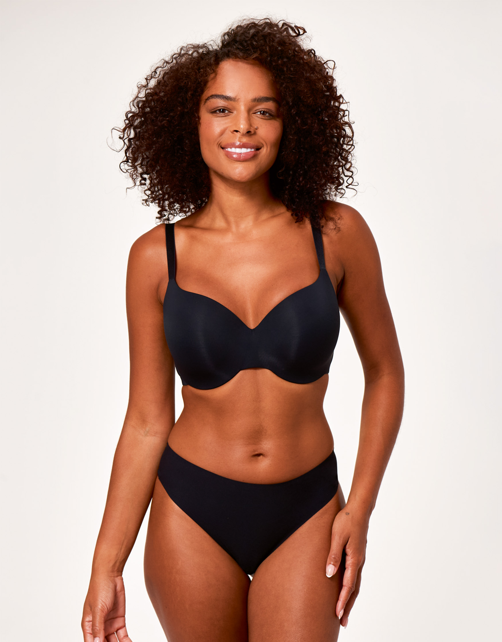 365 T-Shirt Bra by Panache | Black | Balconette Bra | Bravissimo US