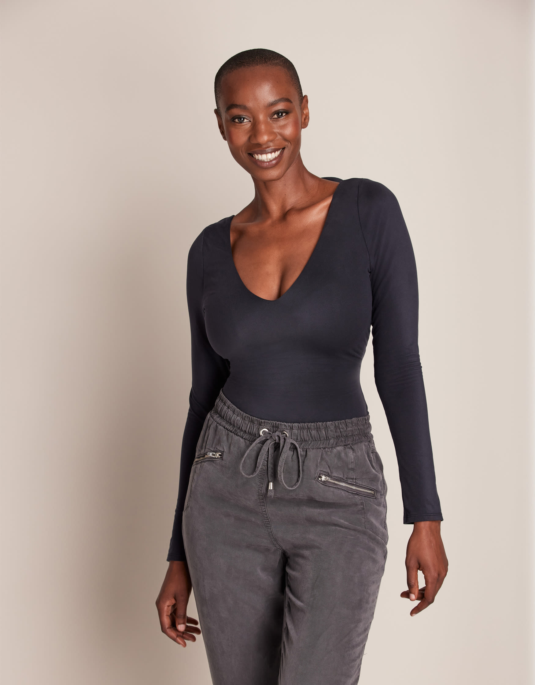 Women's Black Bodysuits - Strapless, Lace & Long Sleeve Bodysuits - Express