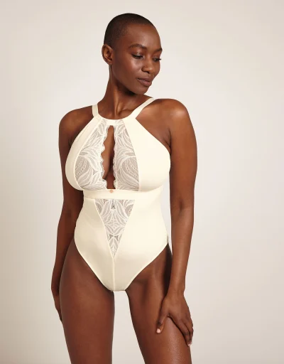 Popvcly Womens Tummy Control Shapewear One Piece Full Body Shaper Waist Slimming  Bodysuit with Built-in Bra 