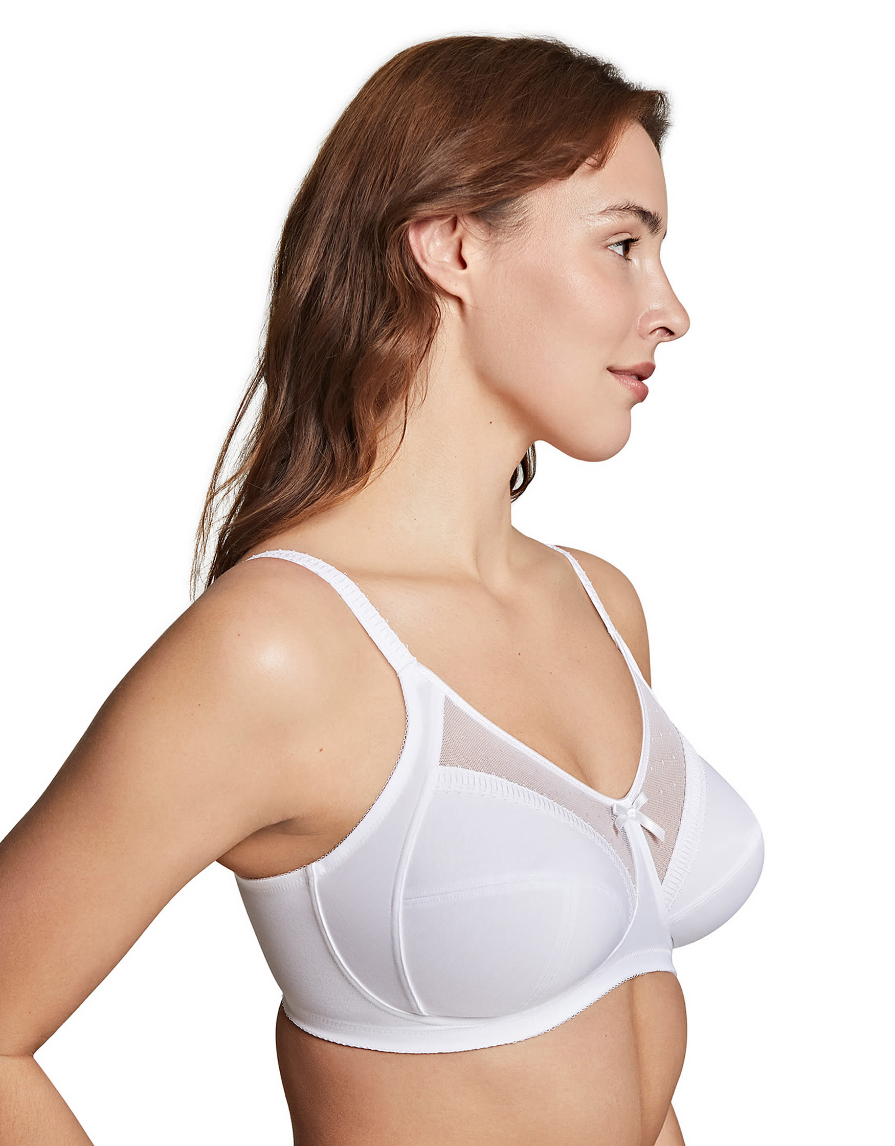 Buy Royce Lingerie Two Pack Non Wired 100% Cotton Stardust Teen Bras 28AA  White Online at desertcartEcuador