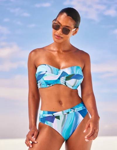 Aguada Beach Bandeau Bikini Top
