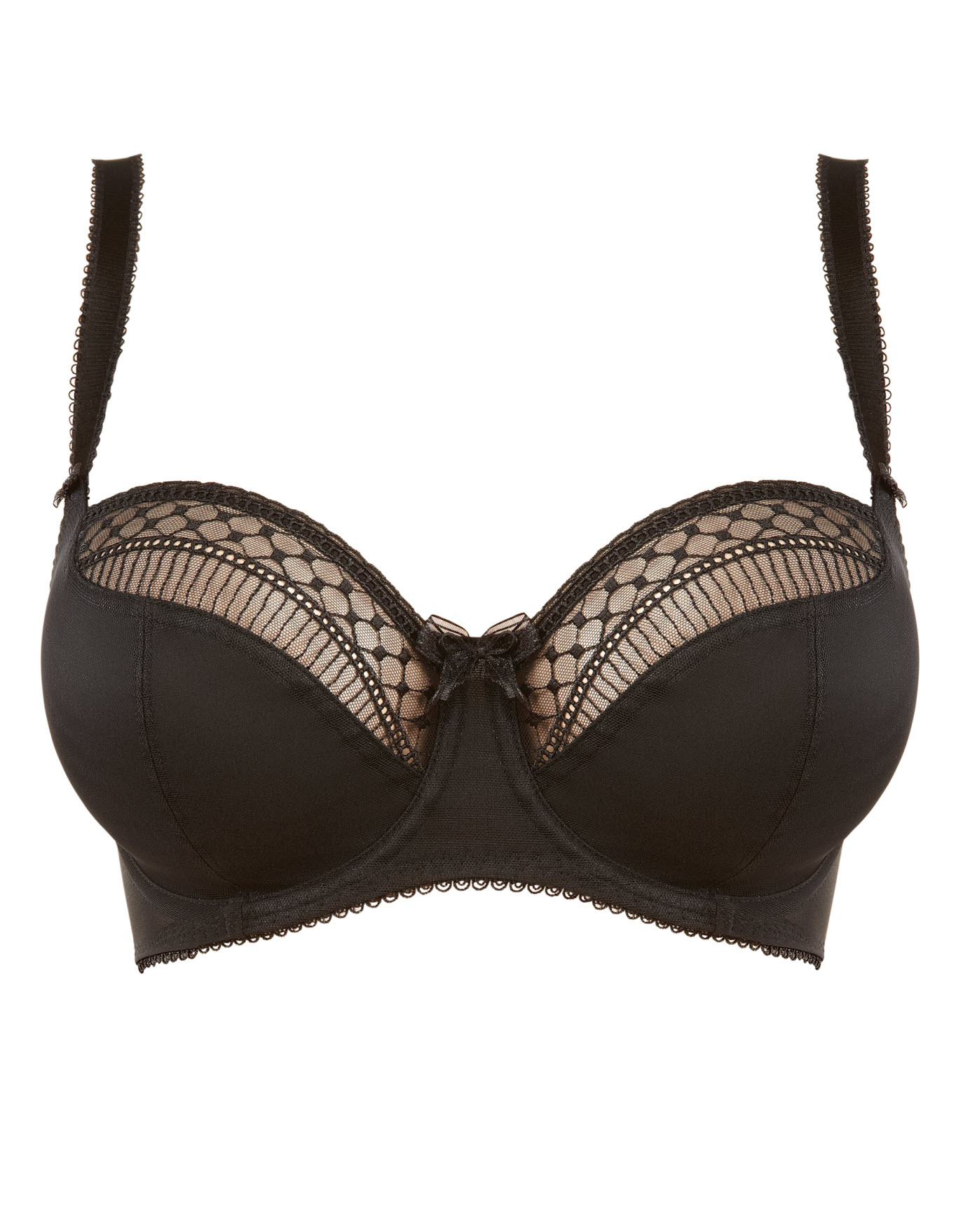 Alana Bra by Bravissimo Black Balconette Bra