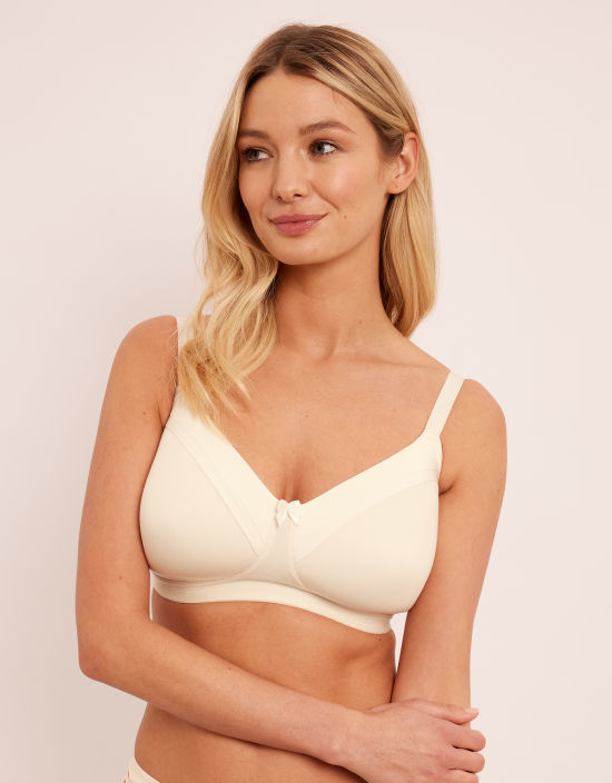 POST SURGERY SOFT FULL CUP FRONT FASTENING BRA SIZE 40H From M&S BNWT WHITE