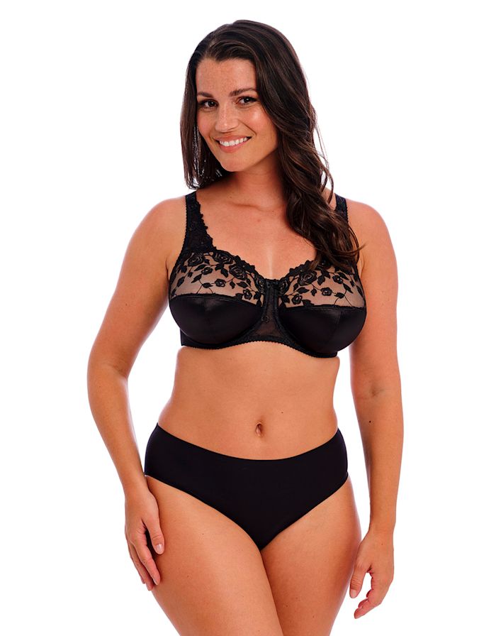 Belle Bra by Fantasie Black Full Cup Bra Bravissimo