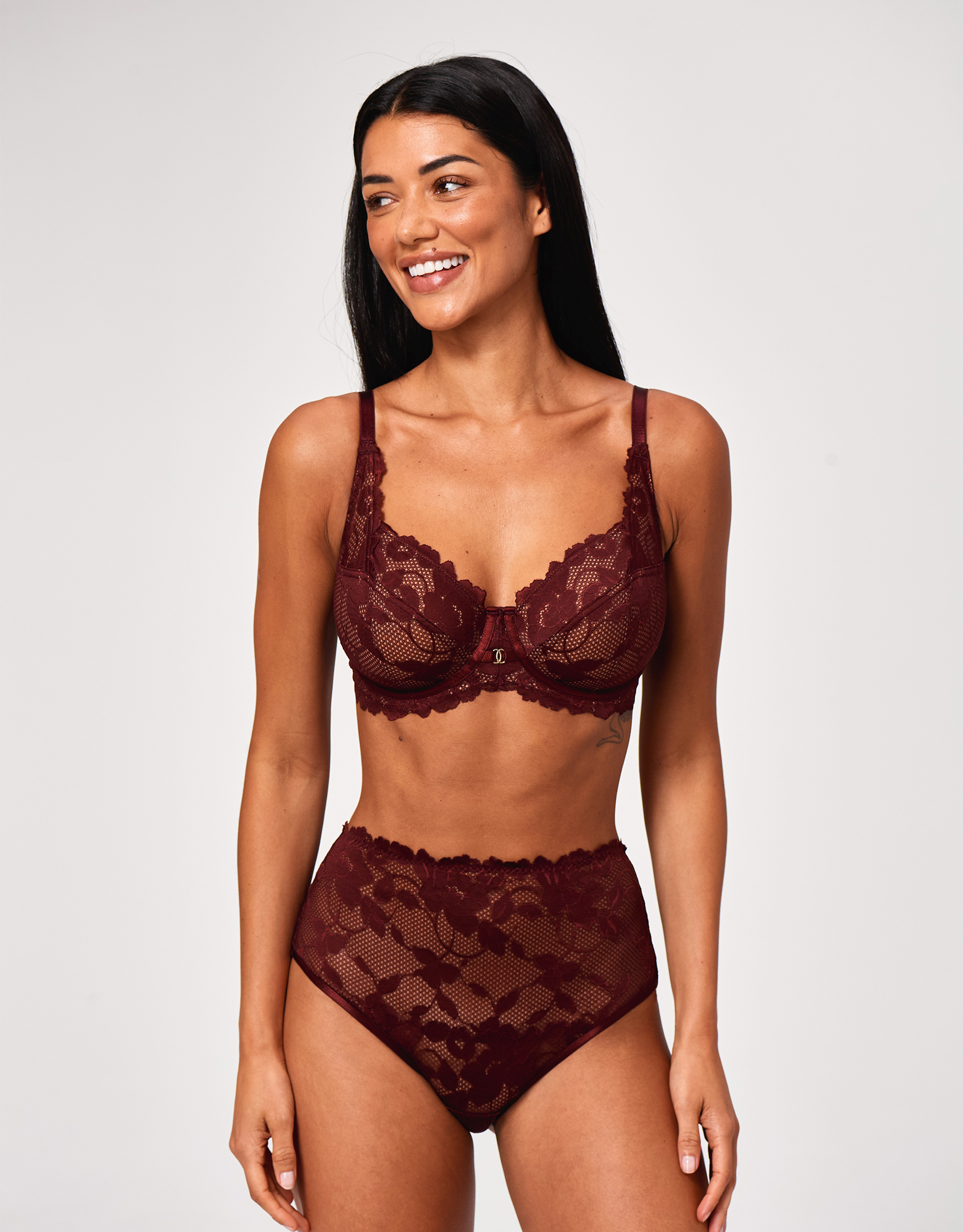 Magdalena Bra by Fantasie | Black Mix | Balconette Bra | Bravissimo US