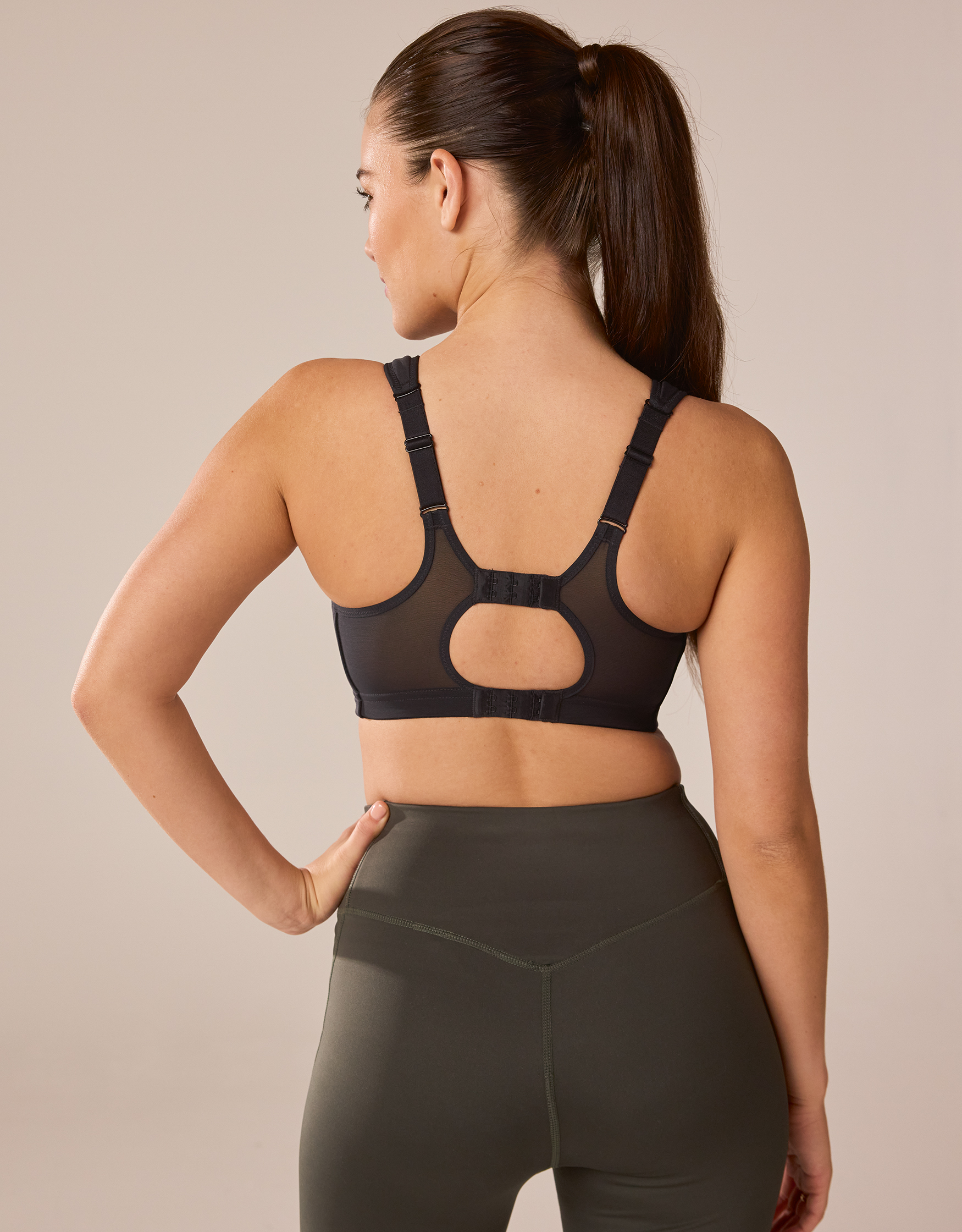 Active Multi Sports Bra by Shock Absorber | Black | Non Wired