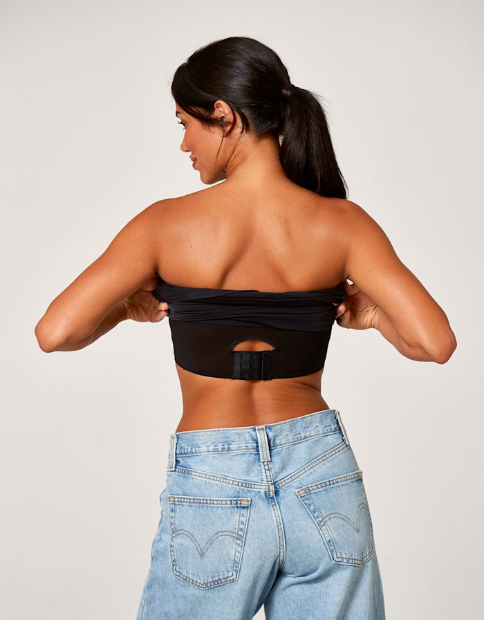 Crop Tops Plus Size Tube Tops With Built In Bra Bandeau Bra For