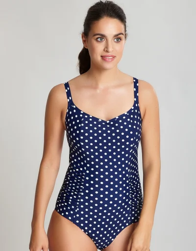 Spotted Swimsuits, Polka Dot Swimming Costumes