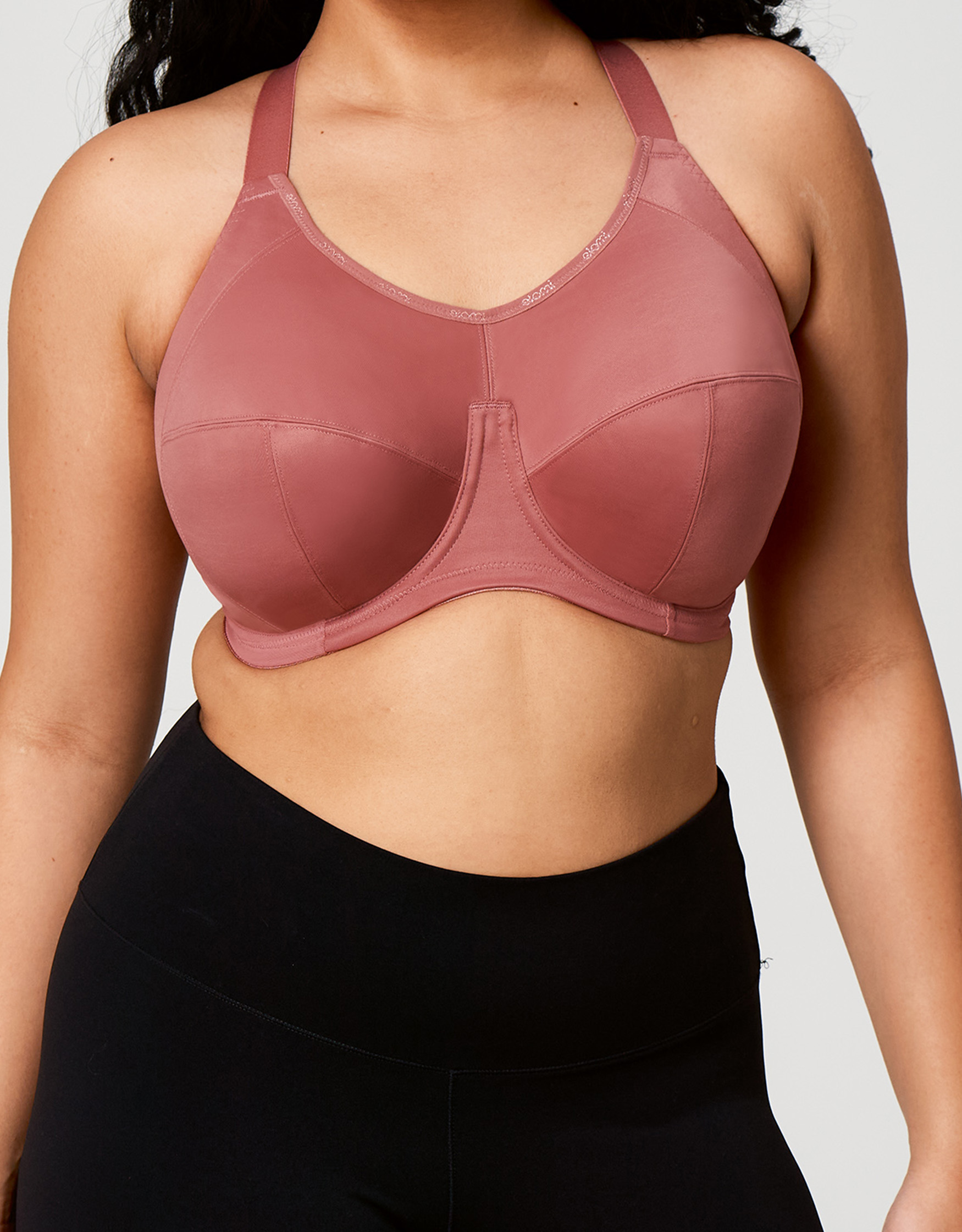 Energise Sports Wired Sports Bra in Rose Pink by Elomi