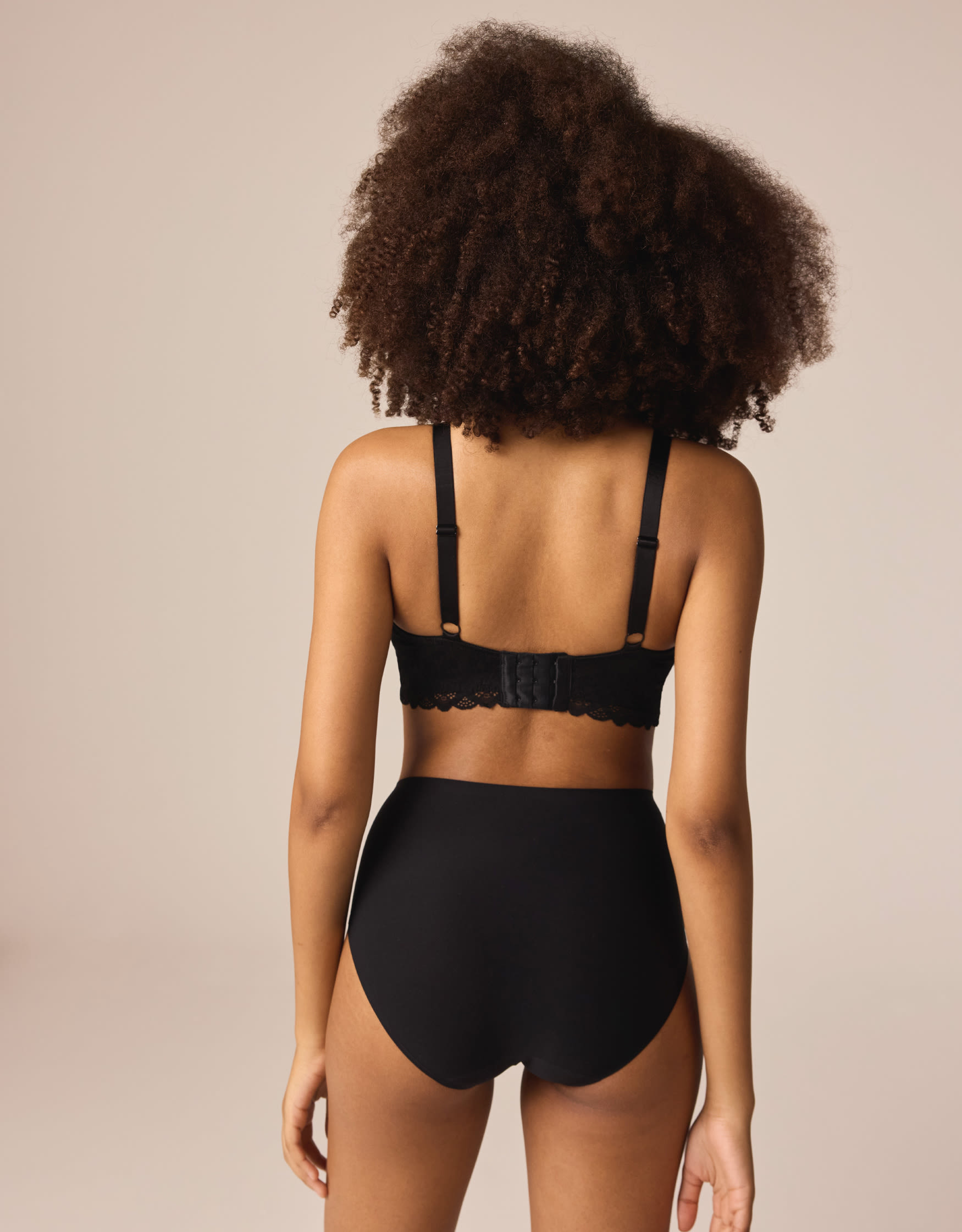 Peony Full Cup Bra in Black/Nude by Page 9 Peony Full Cup Bra in Black/Nude by Page 9