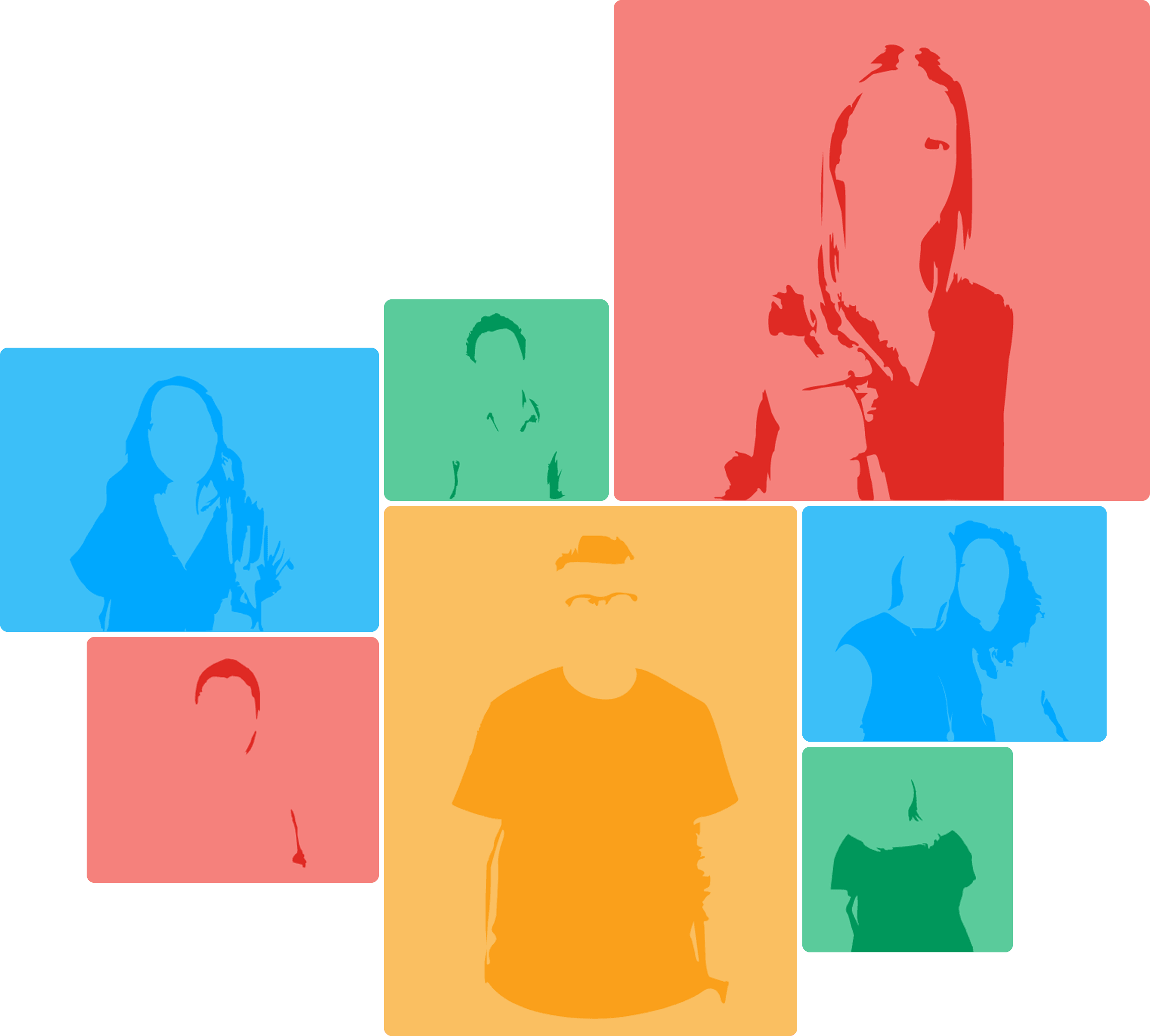 An example of SVG placeholders on slow networks