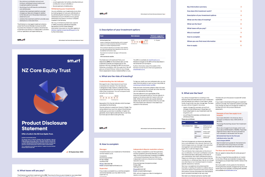 What is the NZ Core Equity Trust?