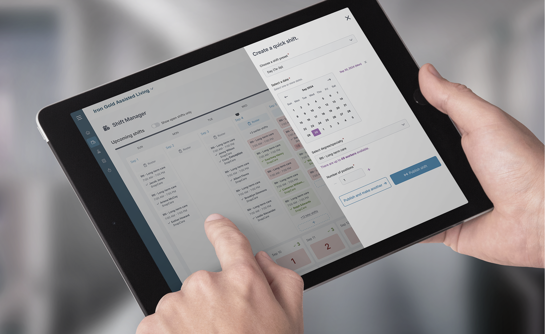 Healthcare SaaS Booker
