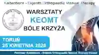 Warsztaty KEOMT 2026 - temat "Bóle krzyża"