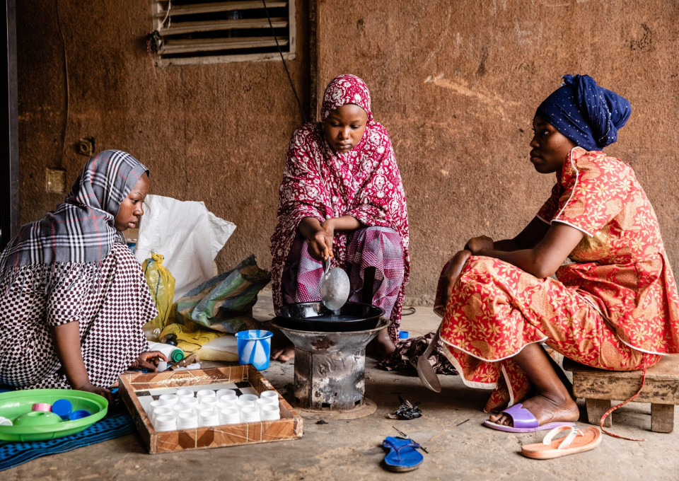 SOS Children's Villages supports families in poverty with income generation program in Niger.