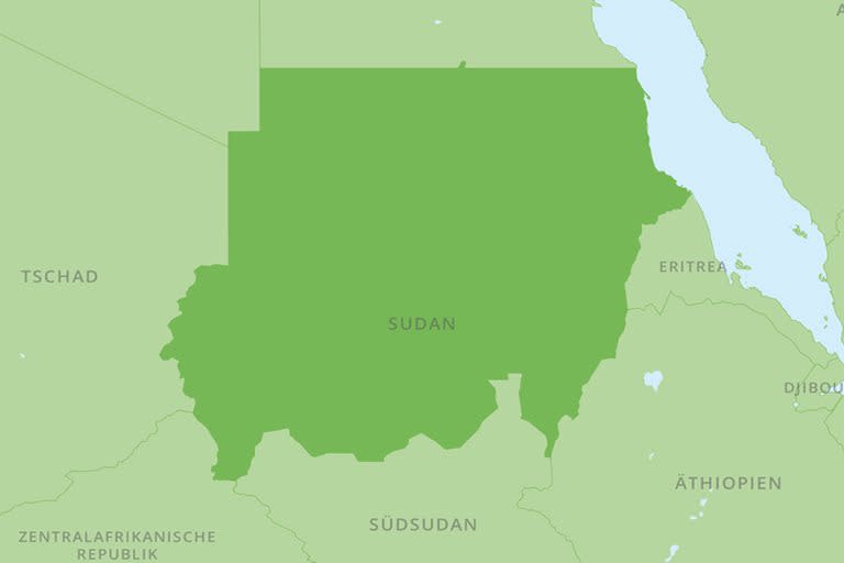 Kinder aus dem SOS-Kinderdorf in Karthoum (Sudan) evakuiert. 